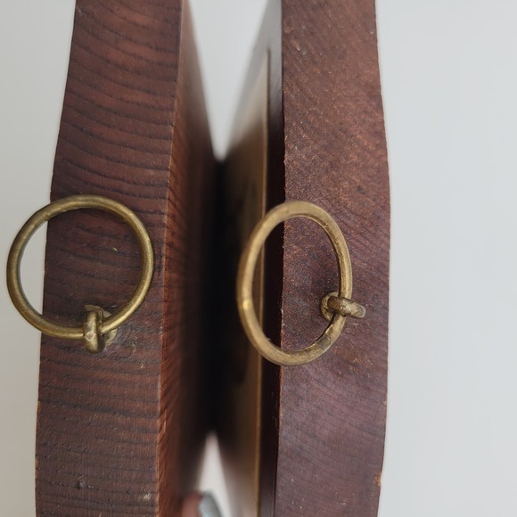 Set of 2 Vintage Hummel Goebel Figurine Wooden‎ Plaques - Picture 3 of 9